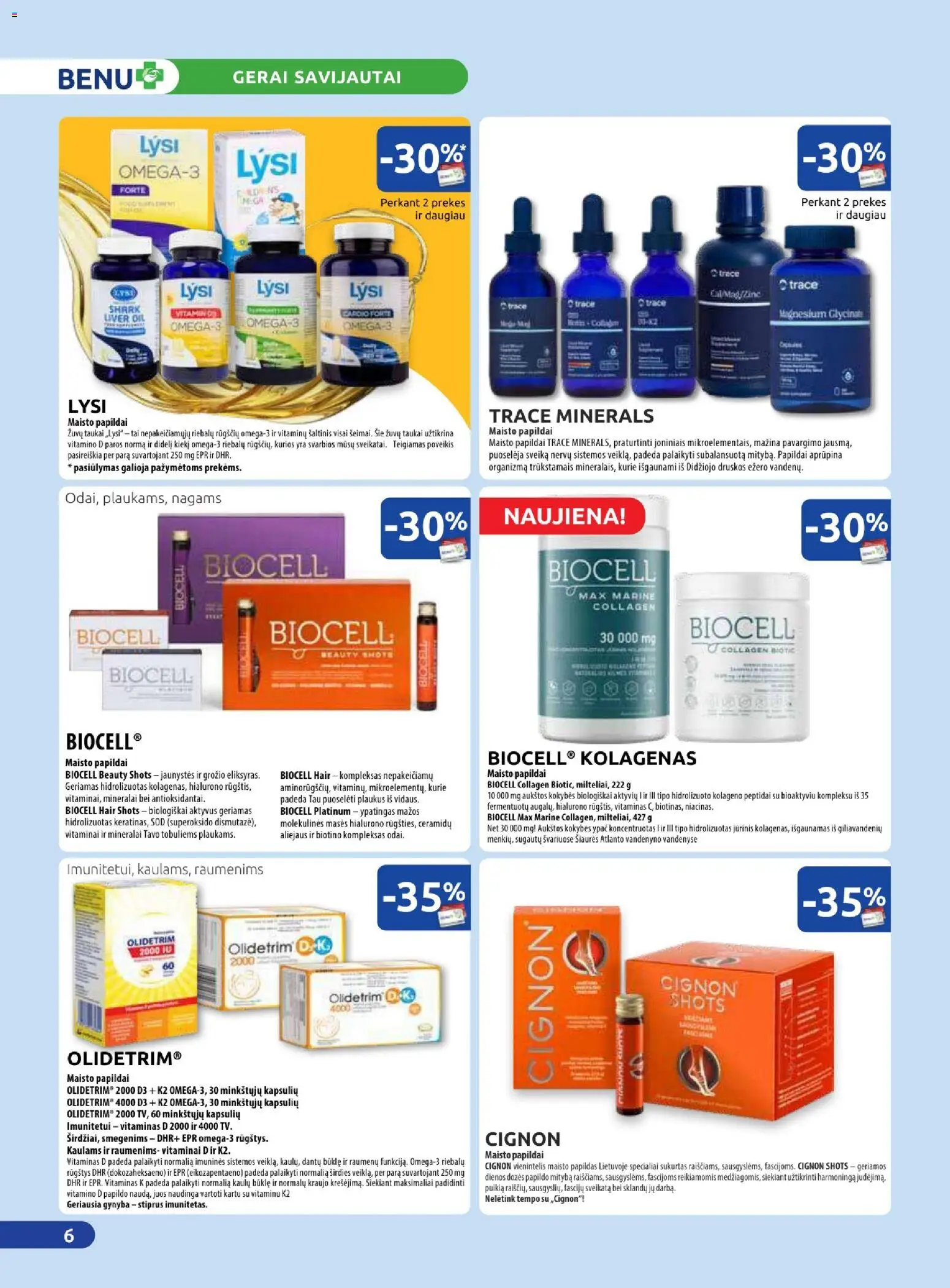 BENU akcijos nuo 01.12.2025 | Puslapis: 6