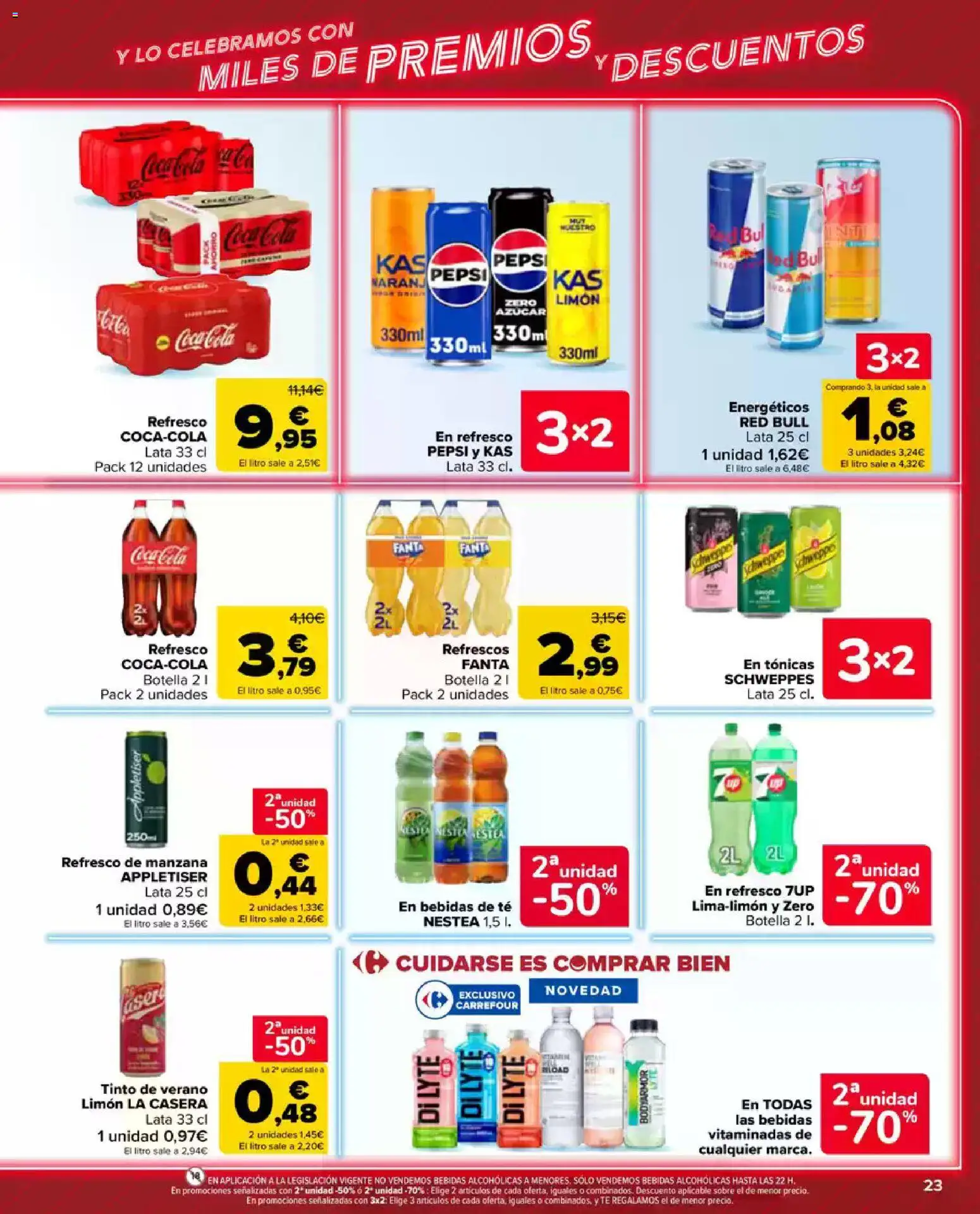 Carrefour Market folleto │ válido desde el 23.04.2026 | Página: 23 | Productos: Manzana, Té