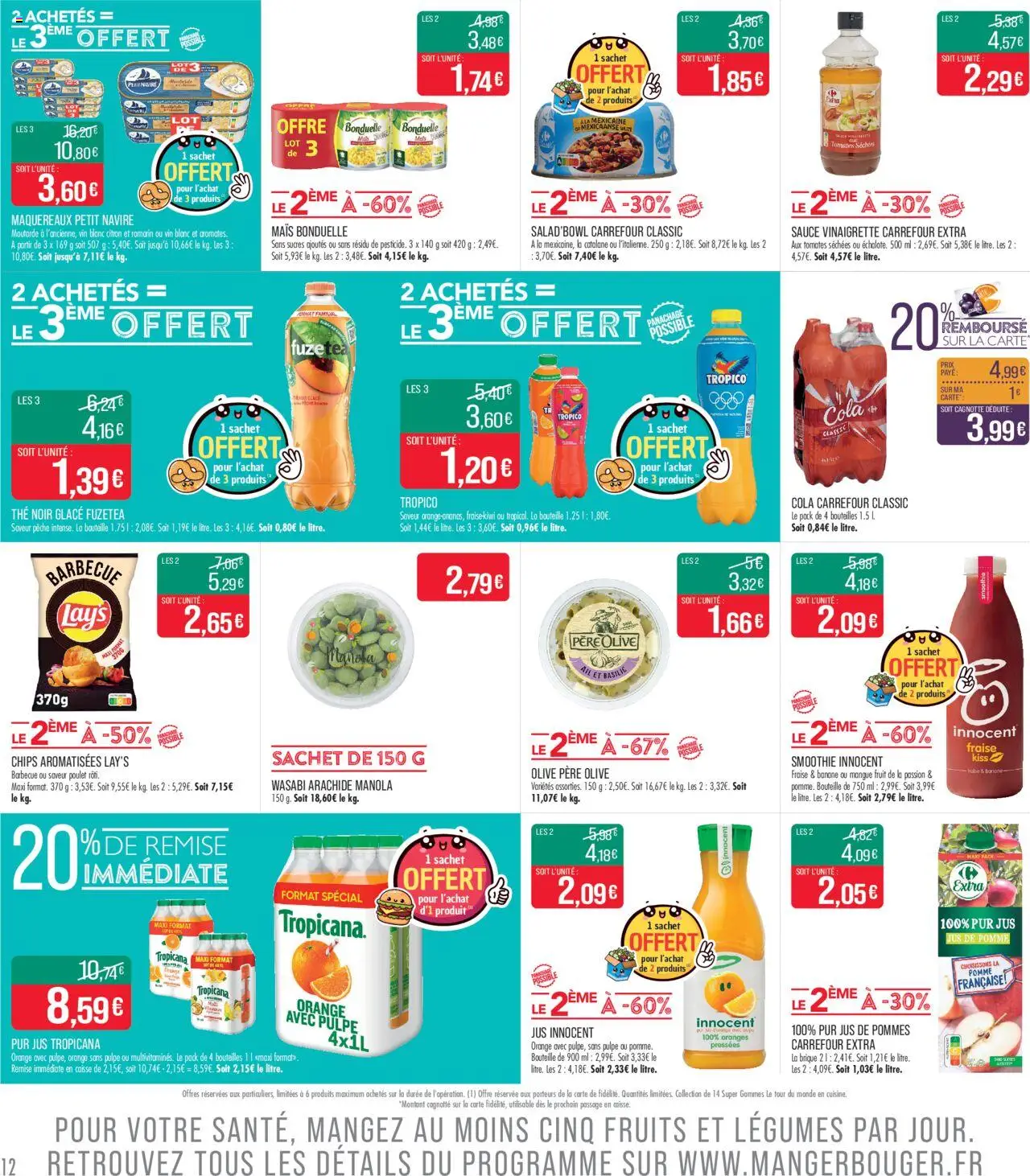  | Page: 12 | Produits: Fruit de la passion, Ail, Tomates, Thé