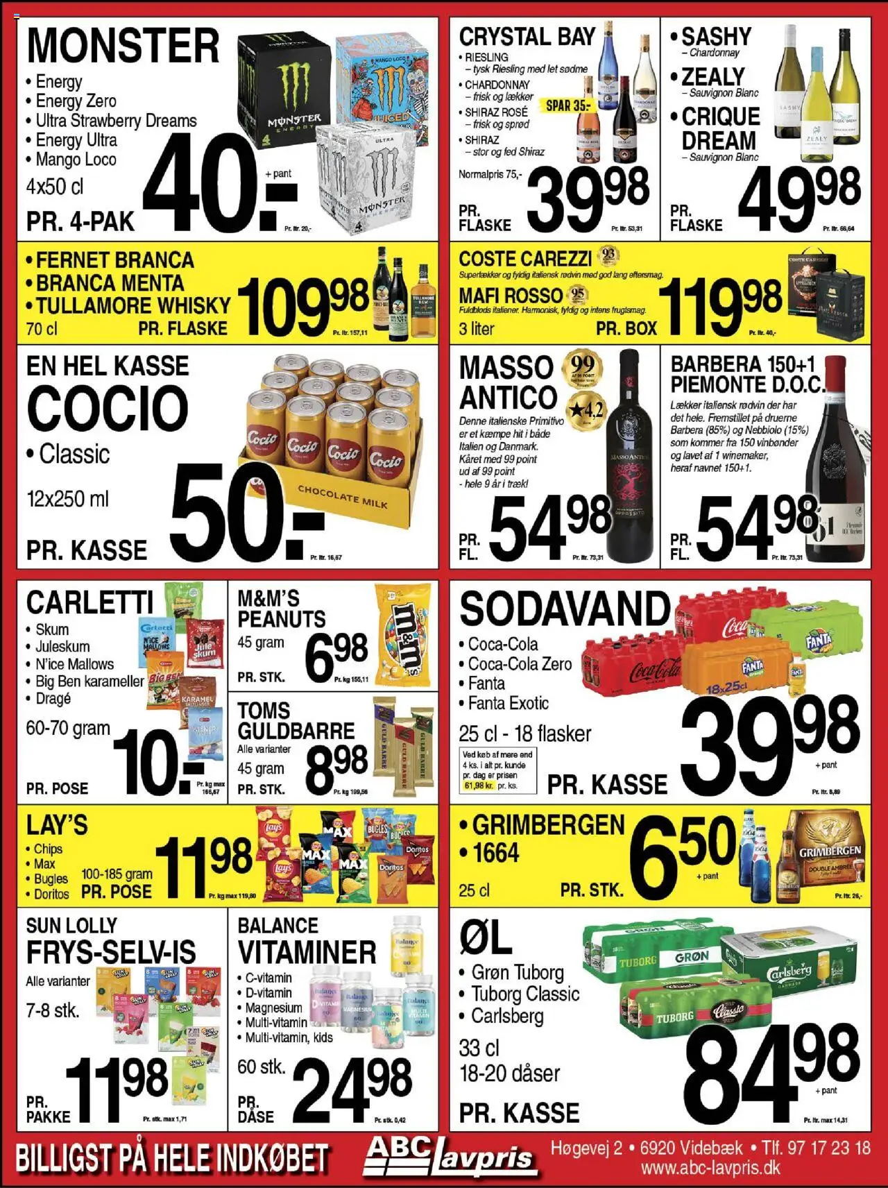 Abc Lavpris tilbudsavis – gyldig fra 15.10.2025 | Side: 6 | Produkter: Chips, Peanuts, Fanta, Søm