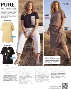 Ulla Popken akciós újság - amely érvényes a következő dátumtól: 01.04.2026 | Oldal: 145 | Termékek: Tunika