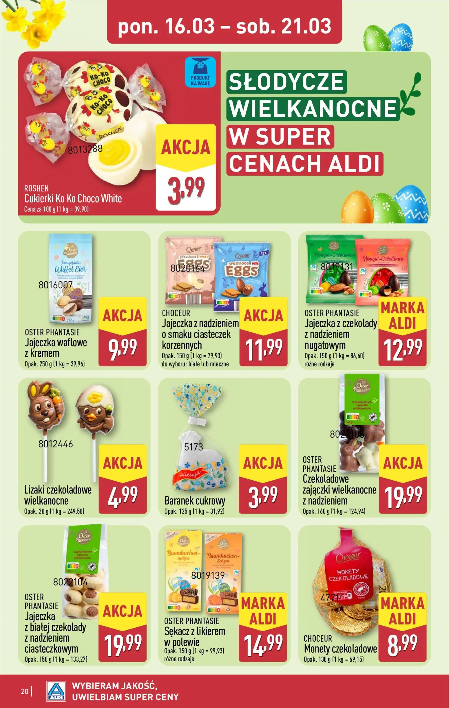 Aldi Polsko leták od 16.03.2026 | Strana: 20