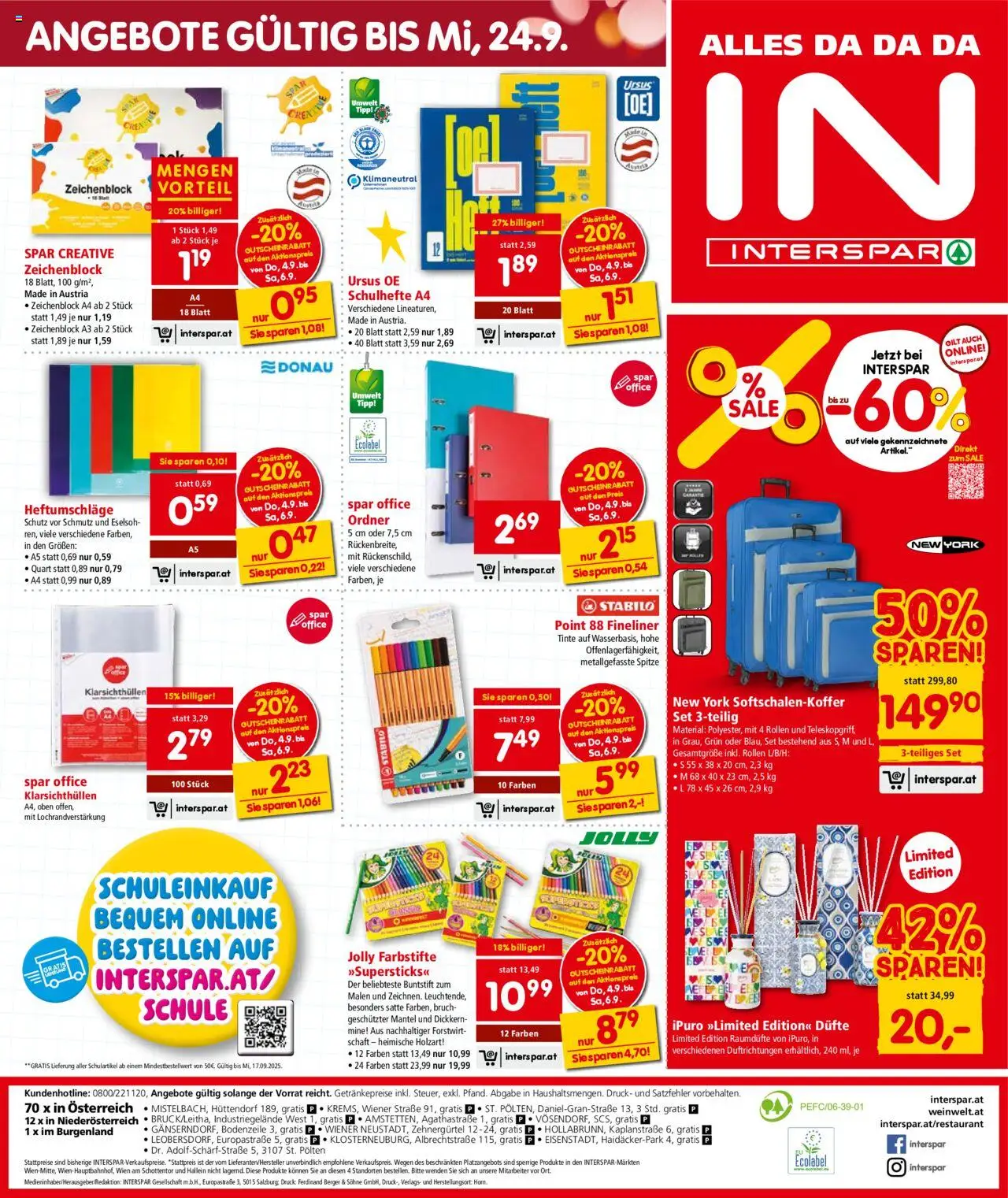 Interspar Flugblatt - Niederösterreich gültig ab 04.09.2025 | Seite: 16 | Produkte: Mantel