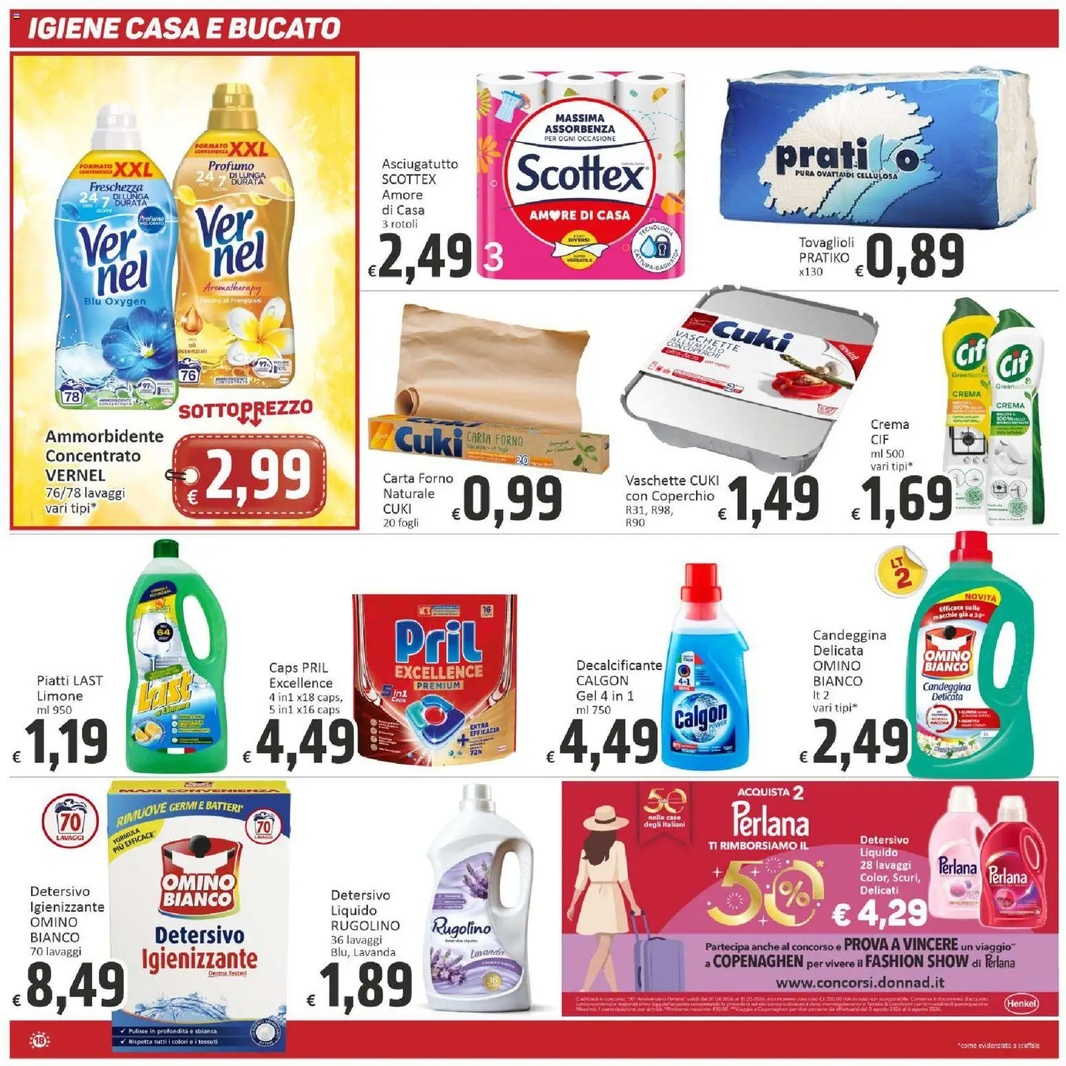 Volantino Paghi Poco del 28.04.2026 | Pagina: 18 | Prodotti: Crema, Scaffale, Forno, Vaschette