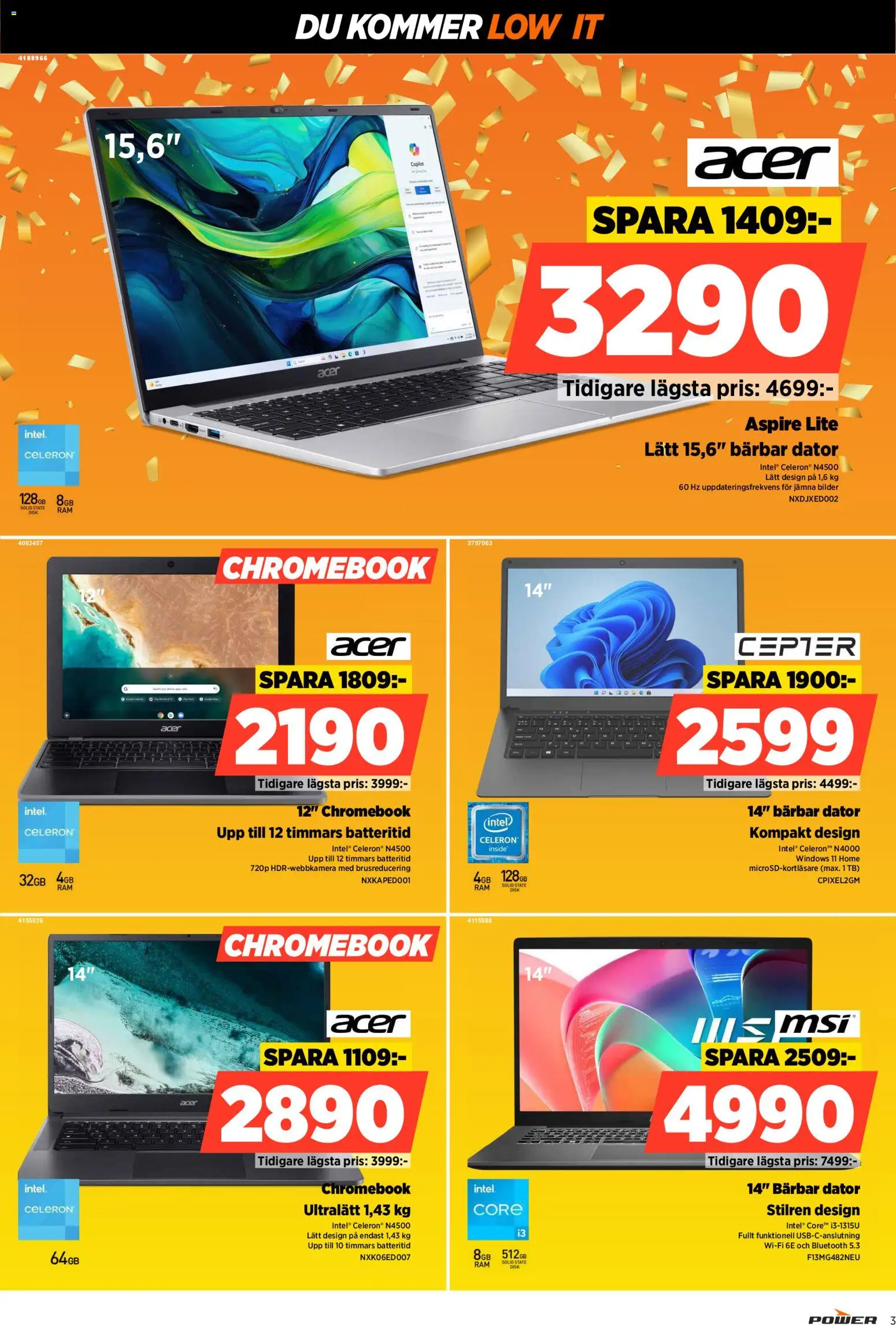 Power reklamblad aktuell från 09.02.2026 | Sida: 3