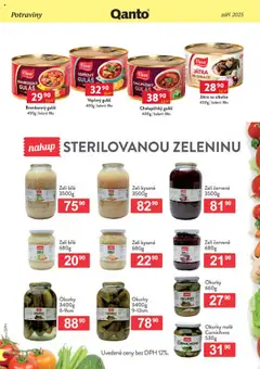 Astur & Qanto leták - Velkoobchod 09/2025 od 01.09.2025 | Strana: 136 | Produkty: Okurky, Potraviny, Guláš, Kysané zelí