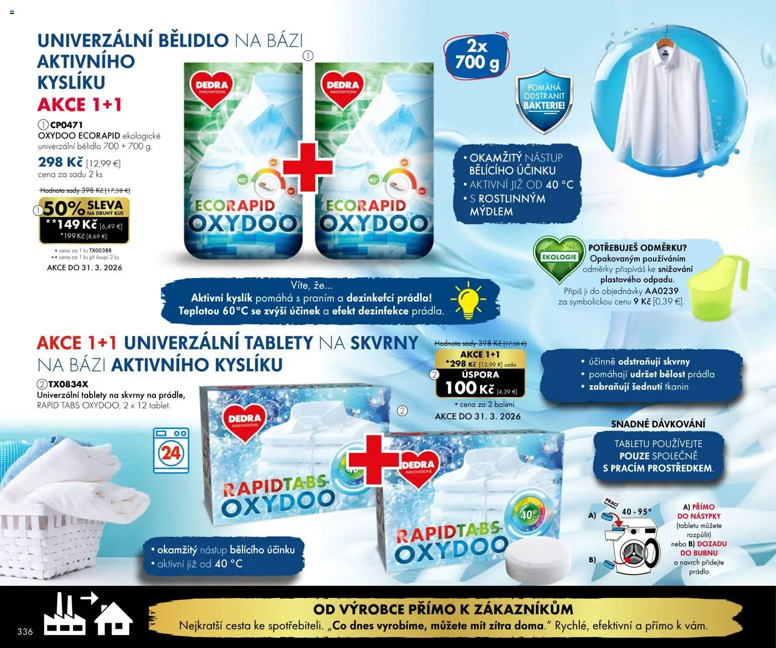 Nové Dedra akcie – leták je platný od 01.03.2026 | Strana: 36