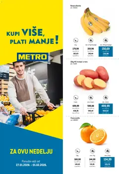 Metro provereno - pregled Metro kataloga - važi od 27.01.2026