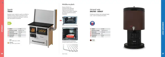 Kinekus leták platný od 27.10.2025 | Strana: 14 | Produkty: Ohrievač vody, Ohrievač, Sporák
