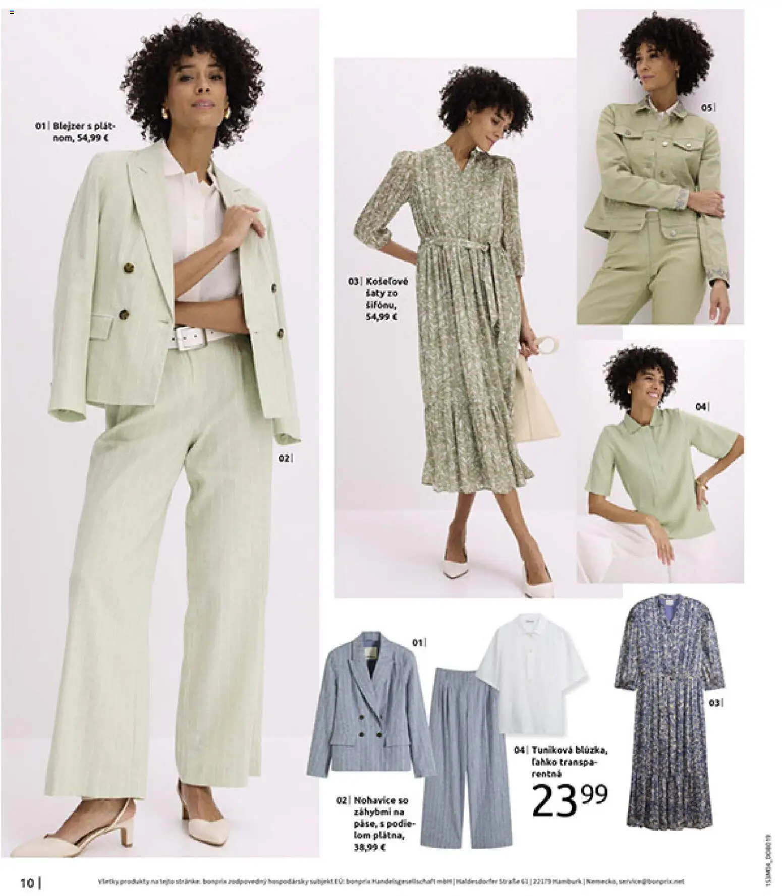 Nové Bonprix akcie – leták je platný od 31.03.2026 | Strana: 12 | Produkty: Nohavice