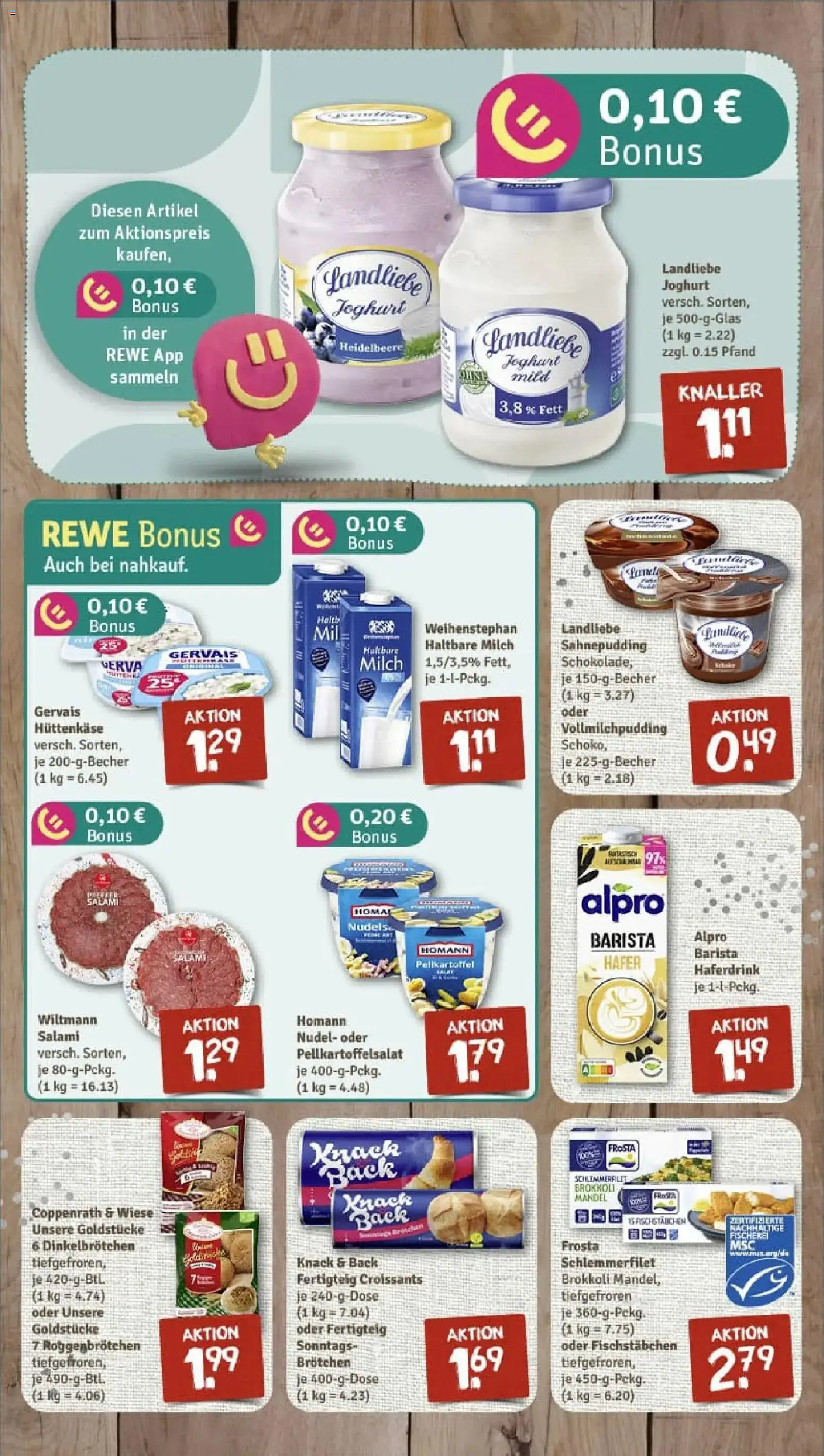 Rewe prospekt Waldmünchen	 – gültig ab 22.12.2025 | Seite: 5 | Produkte: Milch, Frosta, Alpro, Fischstabchen