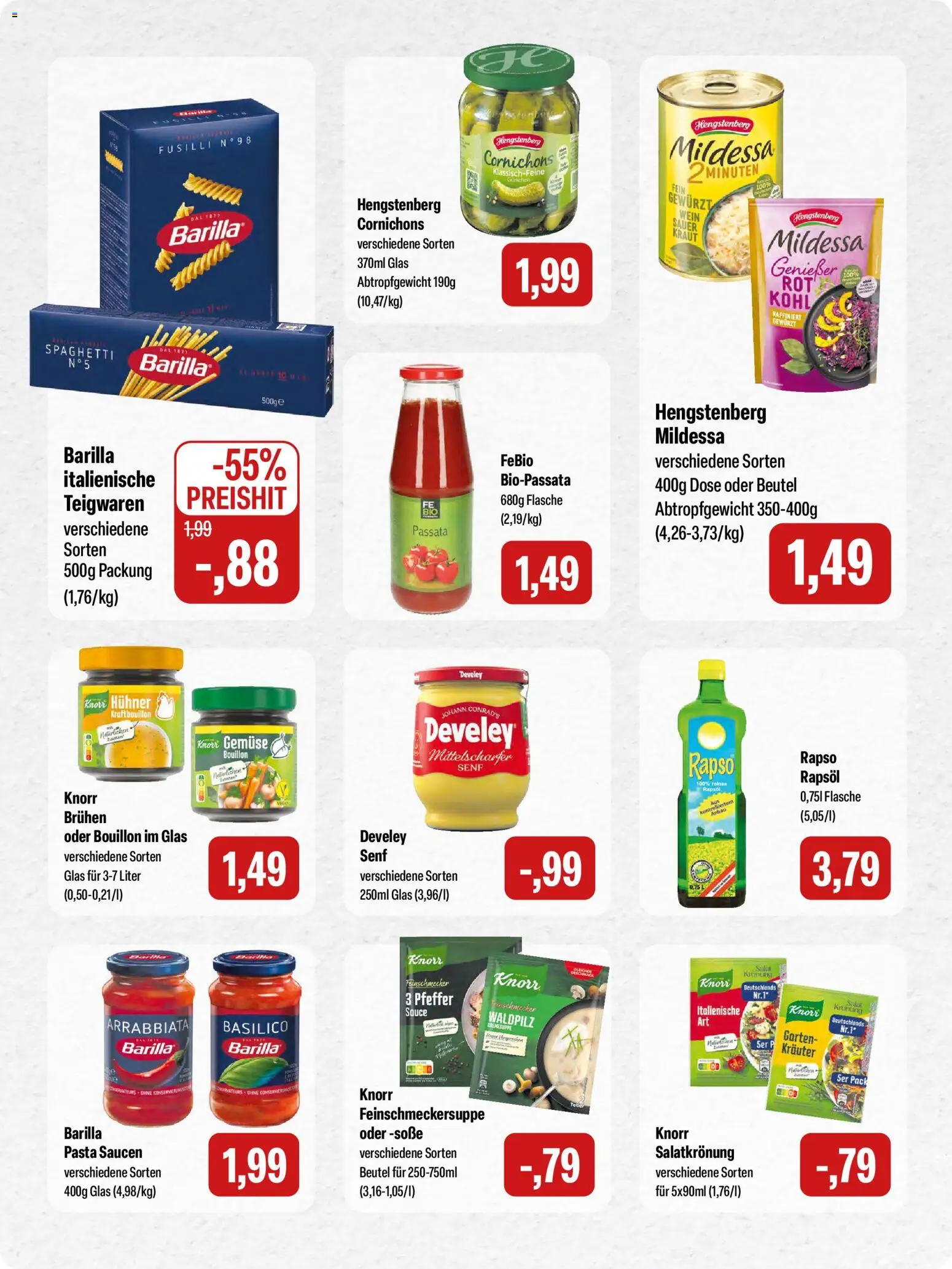 Feneberg Angebote – gültig ab 20.11.2025 | Seite: 12 | Produkte: Knorr, Gemüse, Soße, Kraut