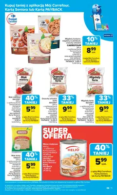 Pogląd oferty "Carrefour Gazetka" - ważna od 03.11.2025 | Strona: 17 | Produkty: Karta, Mak, Masa makowa, Orzechy
