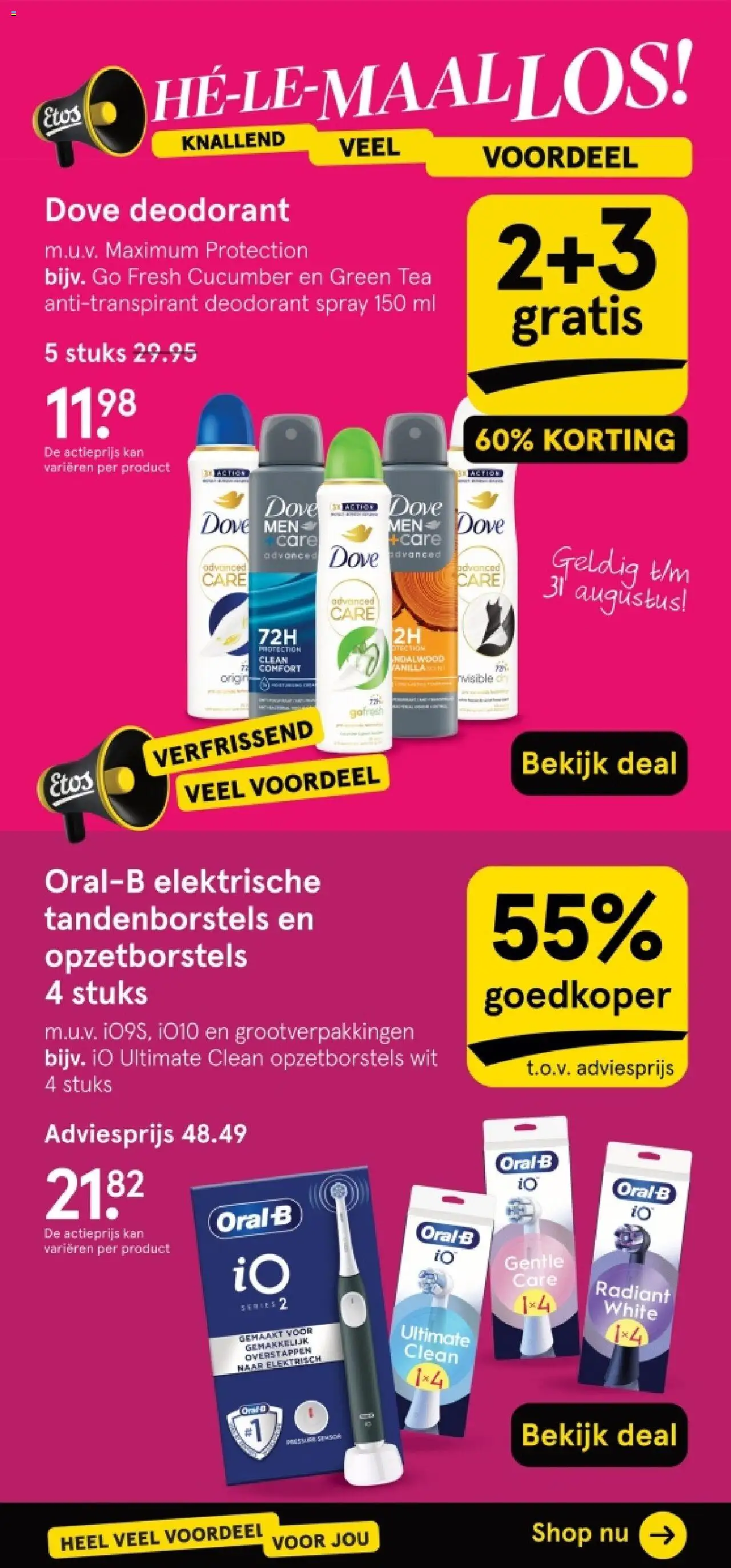  | Pagina: 2 | Producten: Deodorant, Antitranspirant, Kan