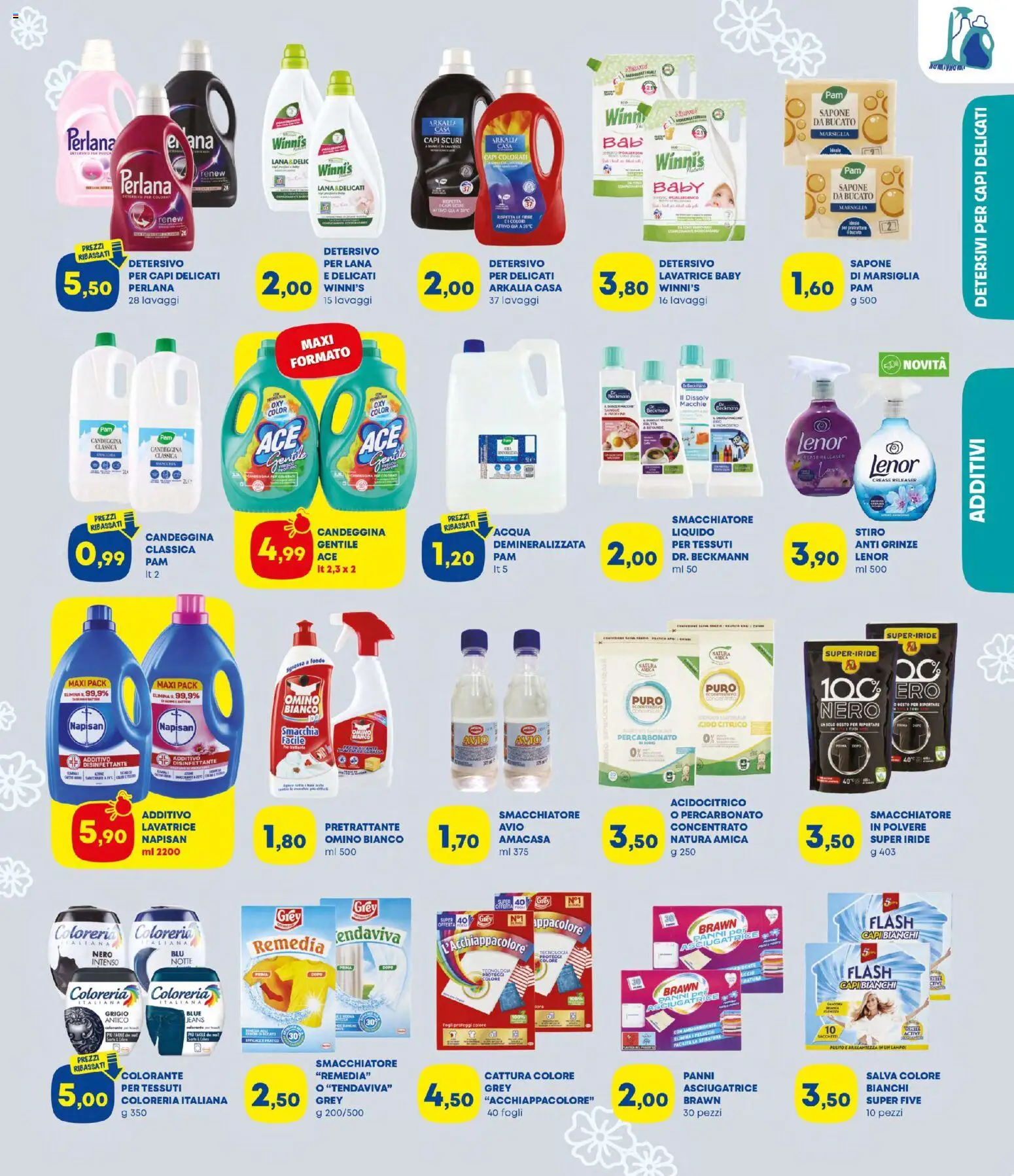 Volantino Panorama del 02.01.2026 | Pagina: 5 | Prodotti: Smacchiatore, Jeans, Lavatrice, Asciugatrice