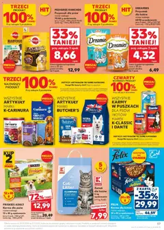 Pogląd oferty "Kaufland gazetka" - ważna od 29.10.2025 | Strona: 57 | Produkty: Kaczka, Pedigree, Karma dla kotów, Karma dla psów