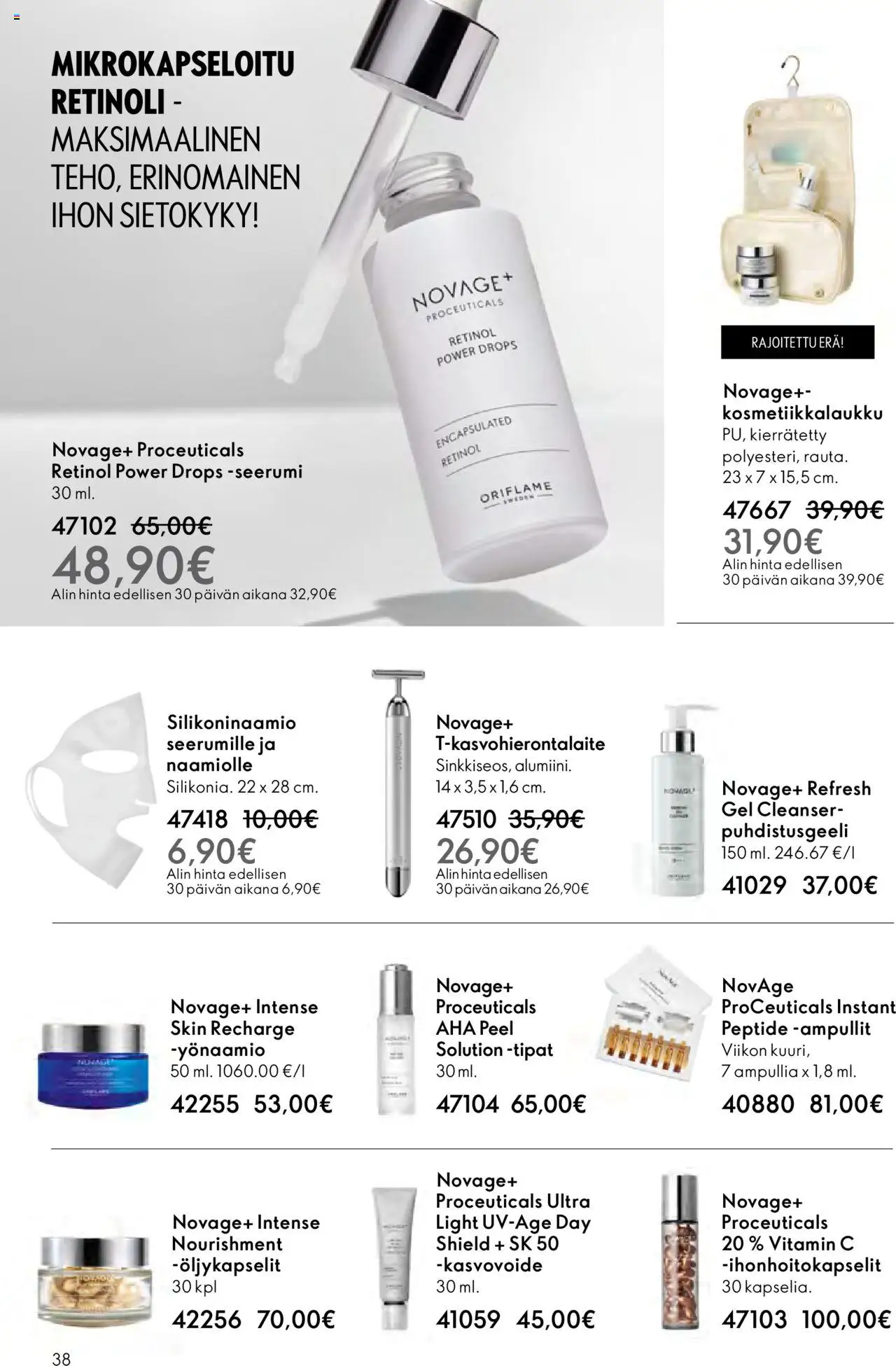 Oriflame - Esite 13 – voimassa 14.09.2025 alkaen | Sivu: 38