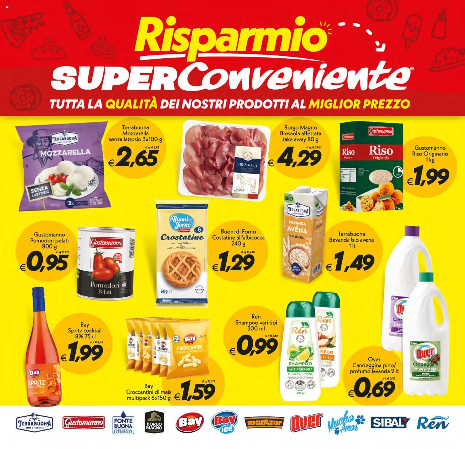 Volantino SuperConveniente del 13.01.2026 | Pagina: 22 | Prodotti: Candeggina, Crostatine, Mais, Profumo