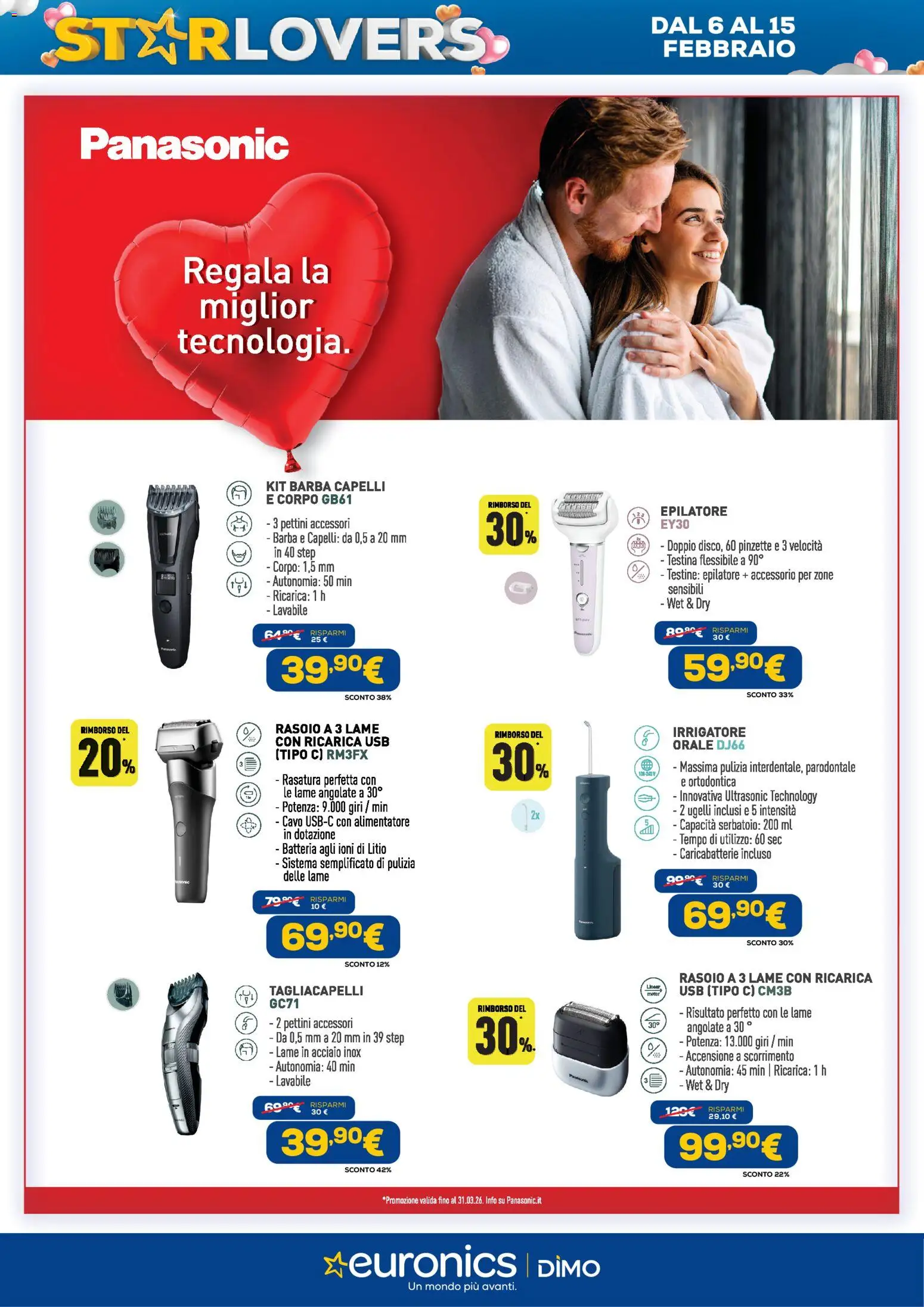 Volantino Euronics del 06.02.2026 | Pagina: 10
