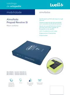 Pré-visualização Well’s Catálogo de Ortopedia válido de 12.02.2024 | Página: 18 | Produtos: Bolsa, Almofada