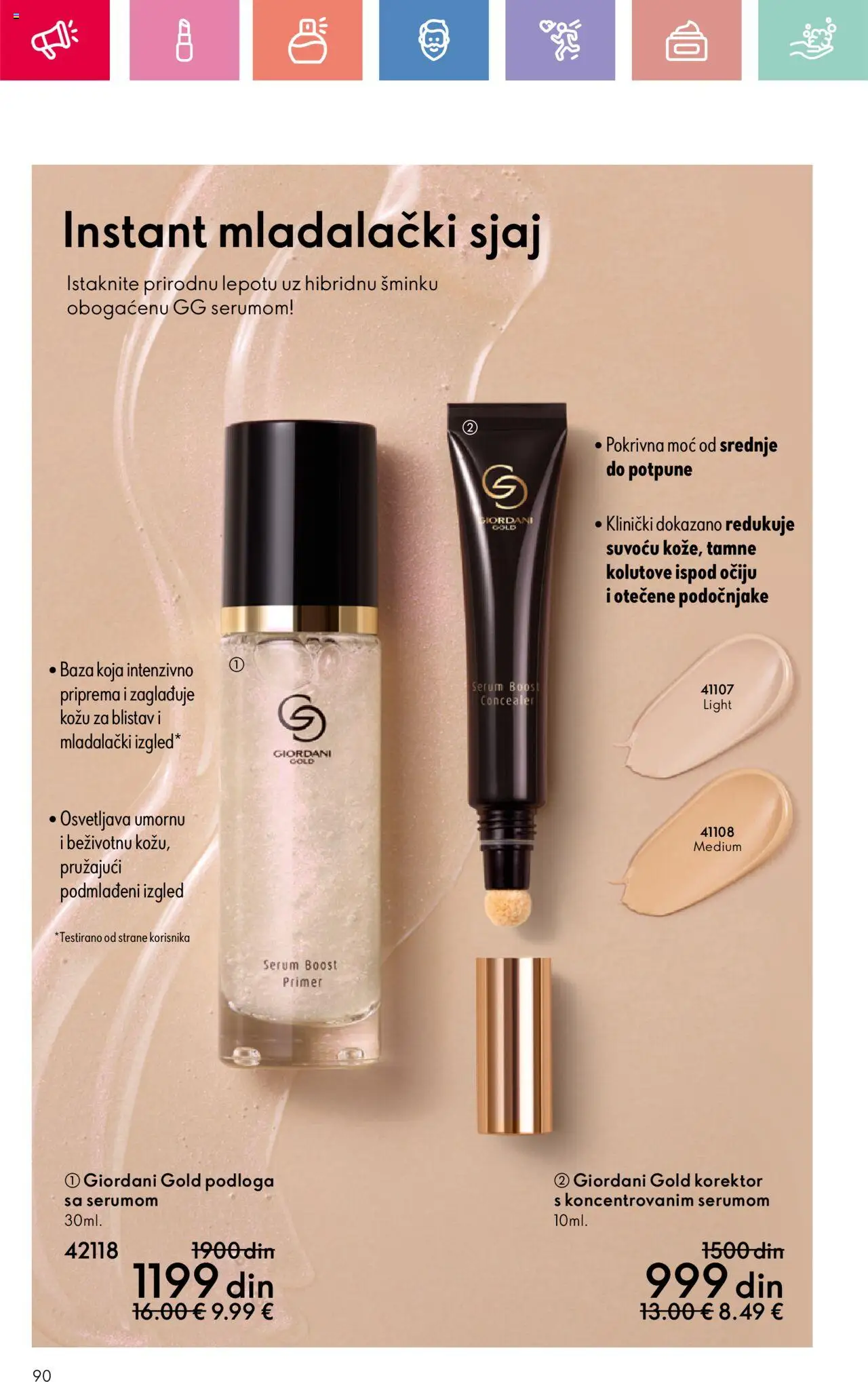 Oriflame katalog - važi od 03.08.2025 | Strana: 90 | Proizvode: Korektor