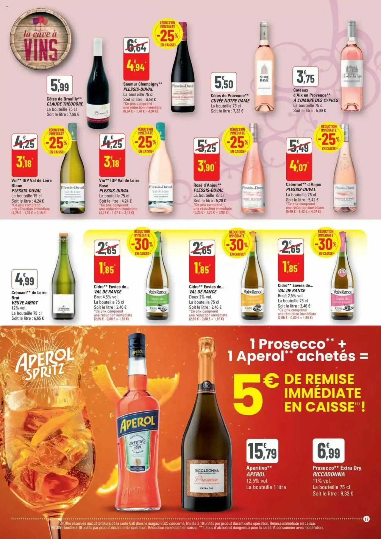  | Page: 17 | Produits: Cave à vins, Cidre, Crémant, Vin