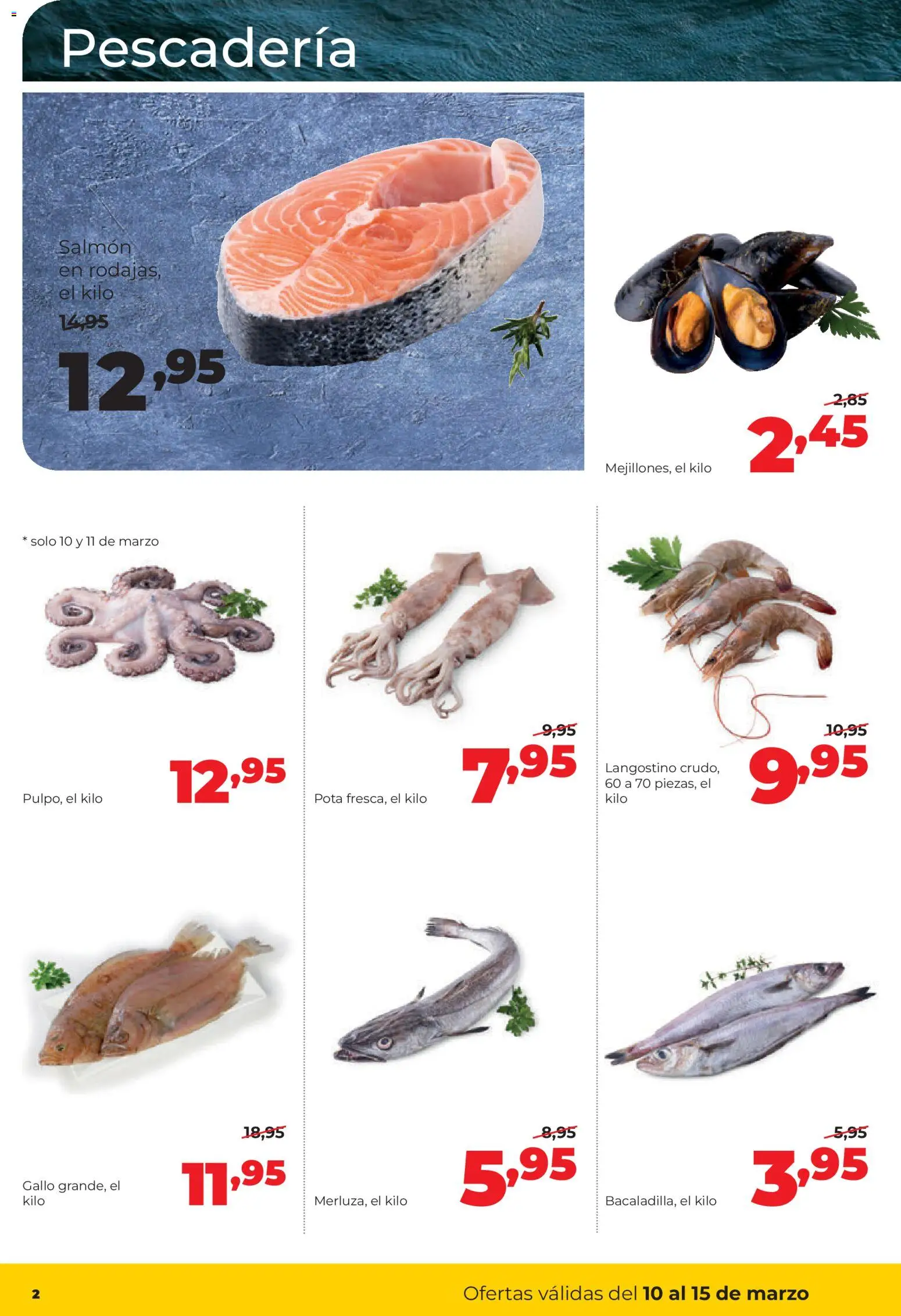 Alimerka folleto Castilla y León │ válido desde el 09.03.2026 | Página: 2 | Productos: Langostino