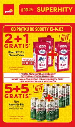 Pogląd oferty "POLOmarket gazetka - Super Hity" - ważna od 12.03.2026