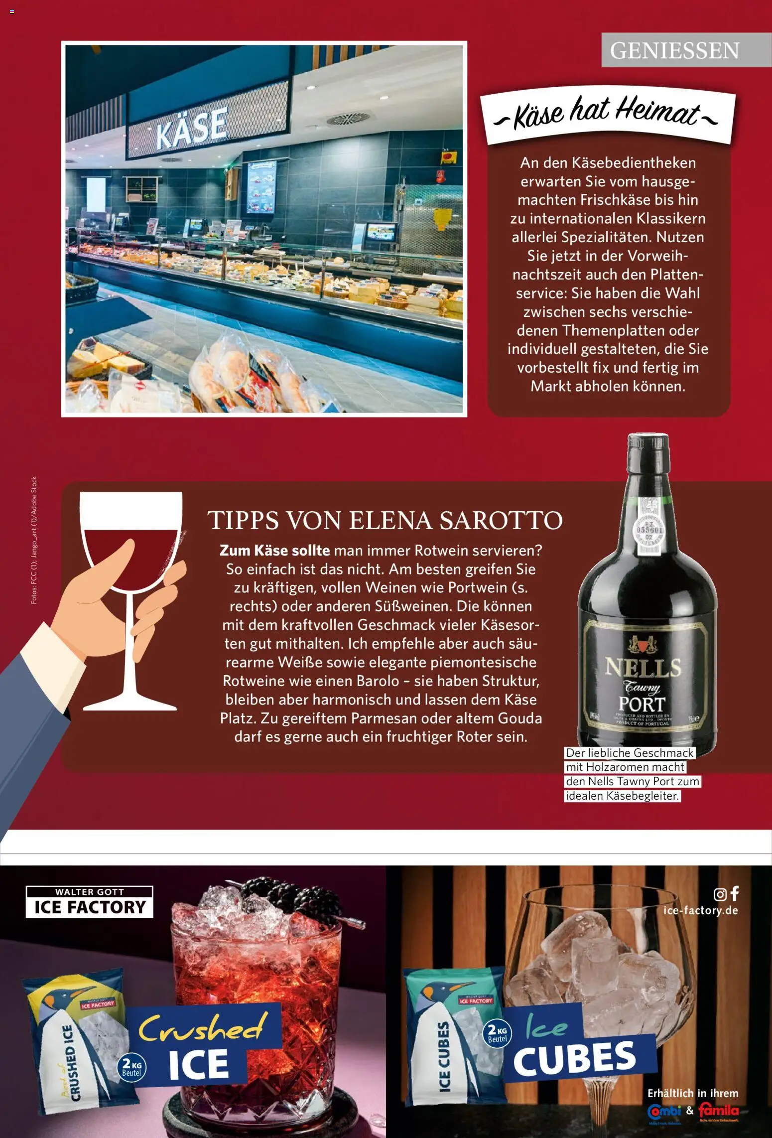 Combi  myTime Dezember 2025 – gültig ab 01.12.2025 | Seite: 45 | Produkte: Käse, Rotwein, Gouda, Frischkase
