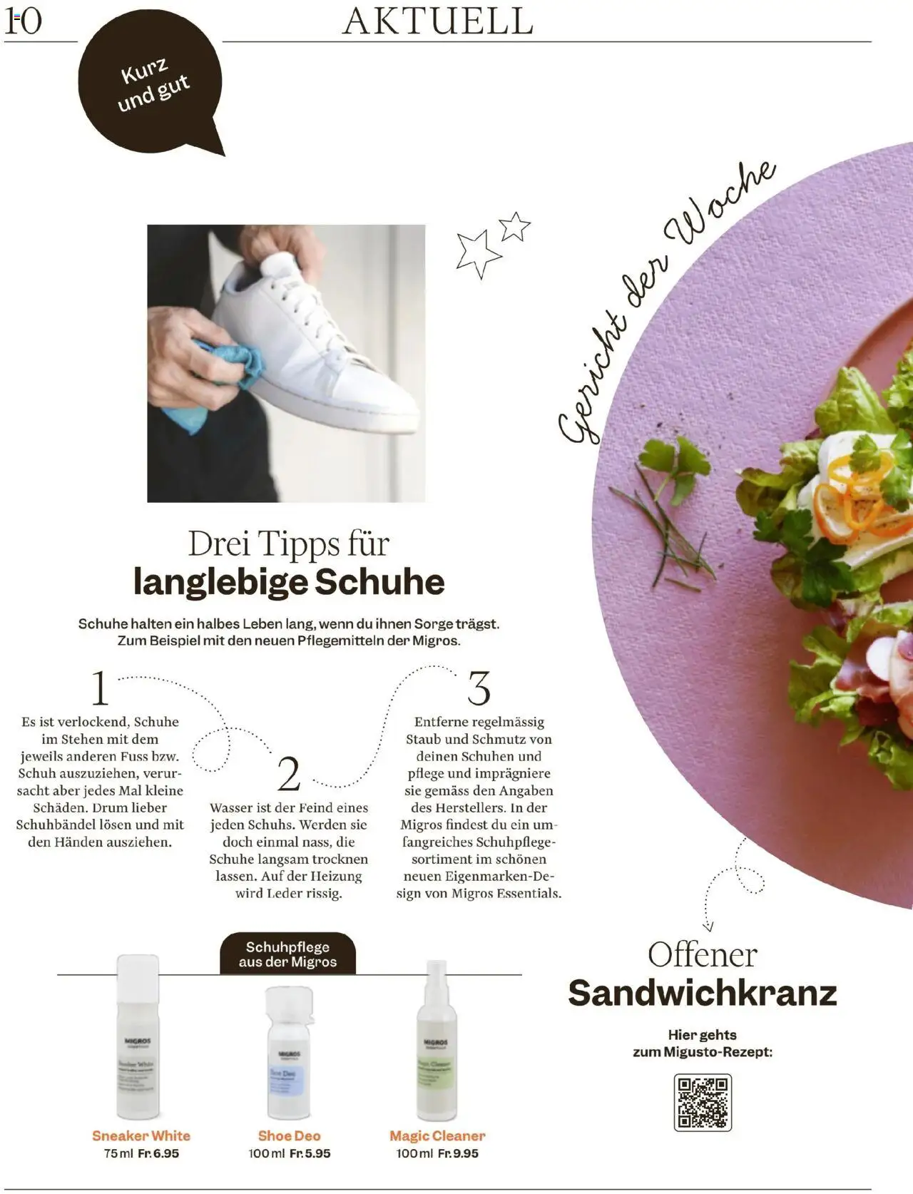 Migros Magazin ab 03.06.2025 | Seite: 10 | Produkte: Wasser
