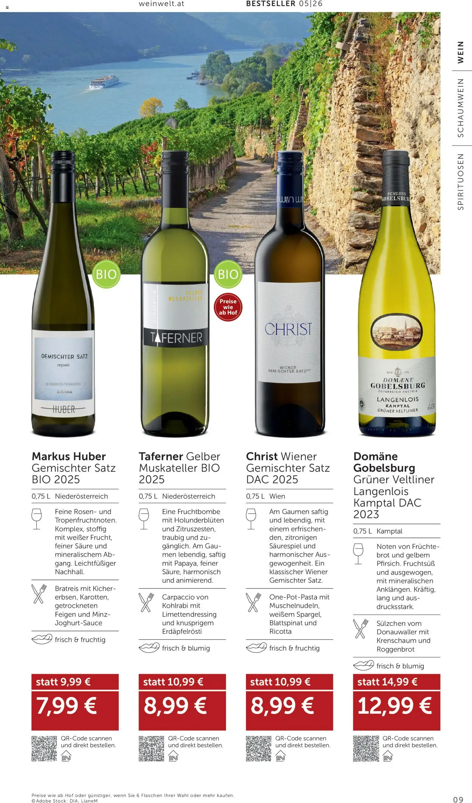 Interspar Wein Welt gültig ab 23.04.2026 | Seite: 9 | Produkte: Brot, Wein