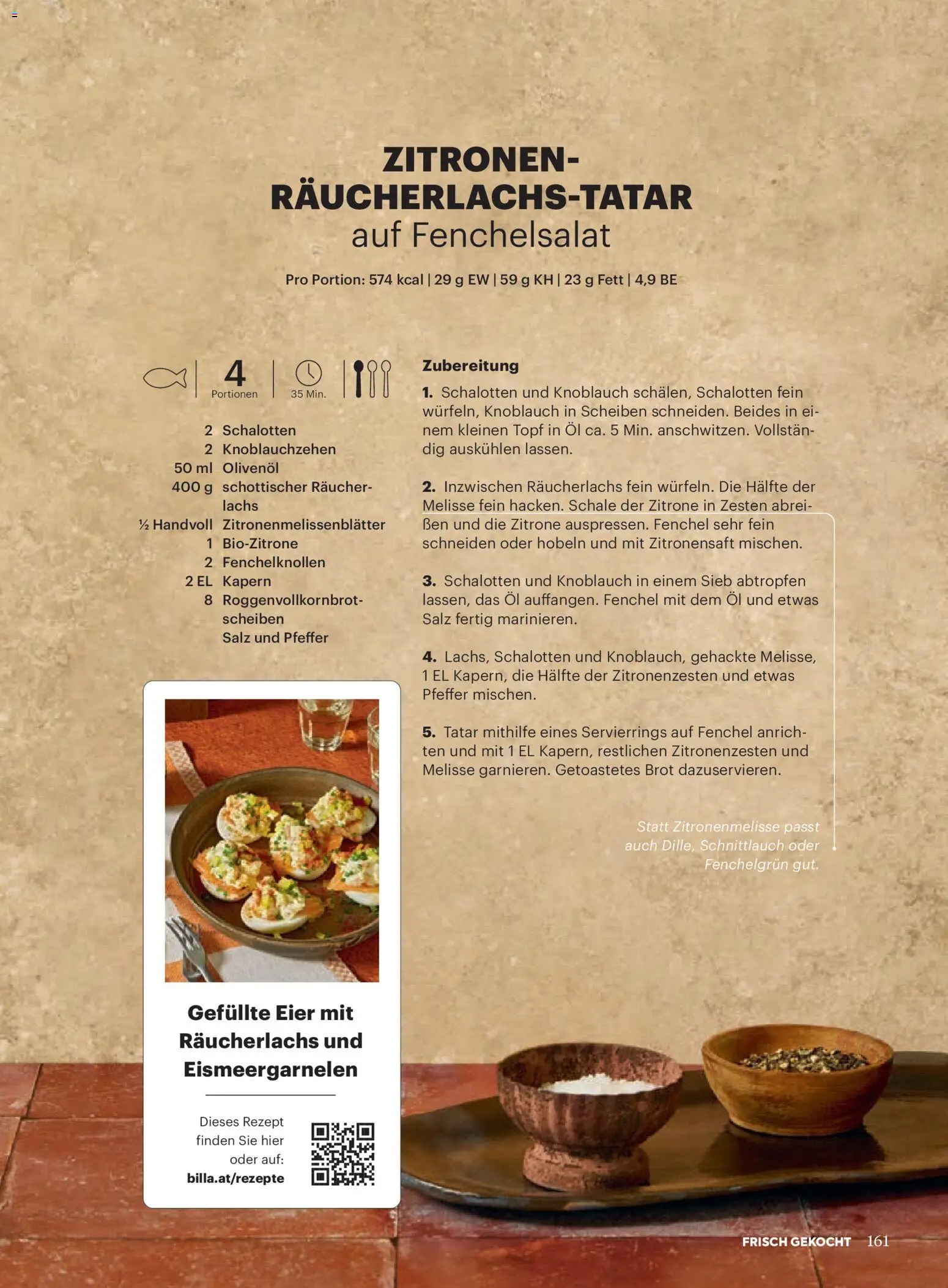 Billa  Frisch Gekocht gültig ab 01.01.2026 | Seite: 157 | Produkte: Salz, Pfeffer, Knoblauch, Brot