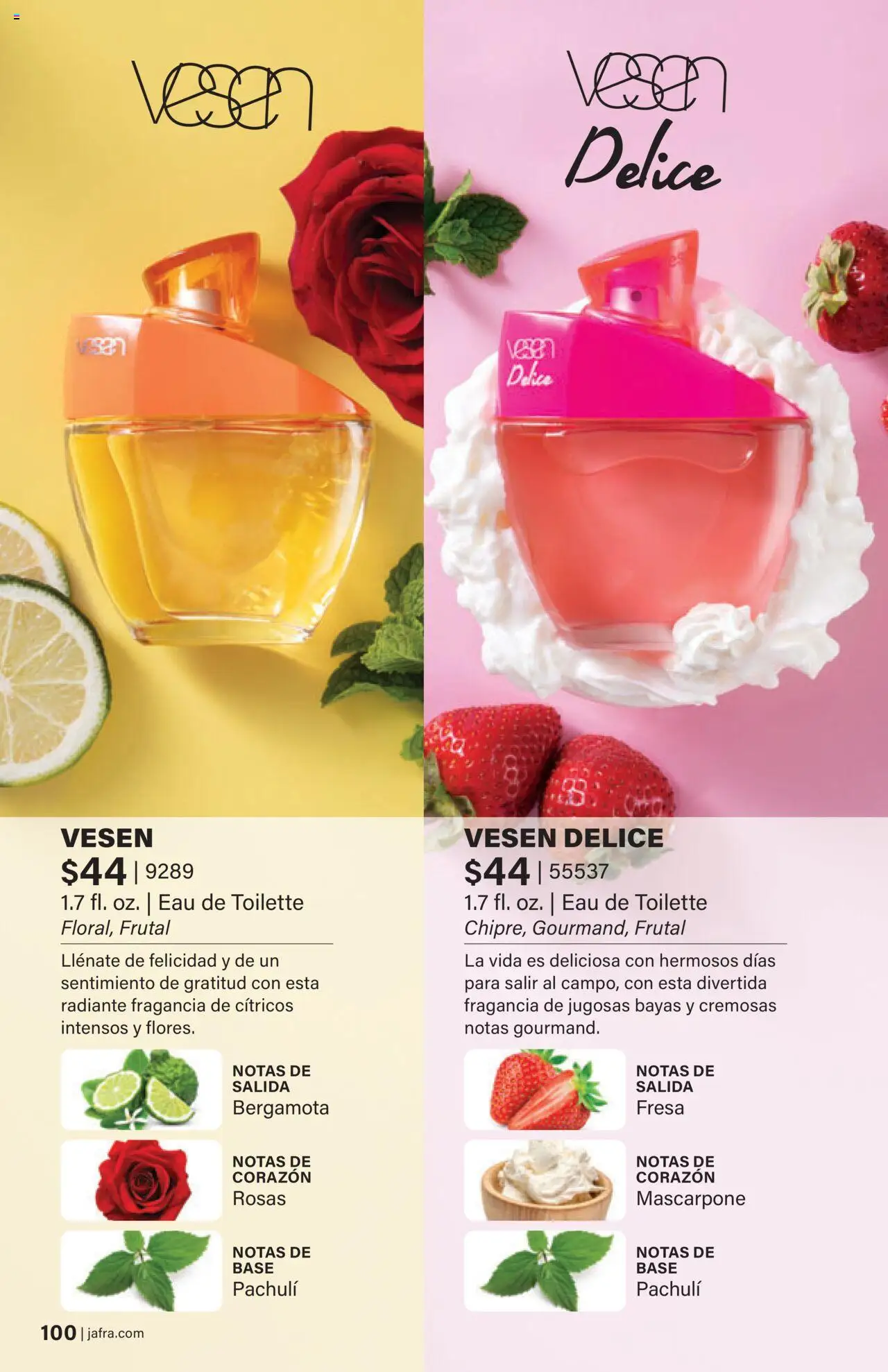 JAFRA folleto │ válido desde el 01.08.2025 | Página: 100 | Productos: Fragancia, Eau de toilette