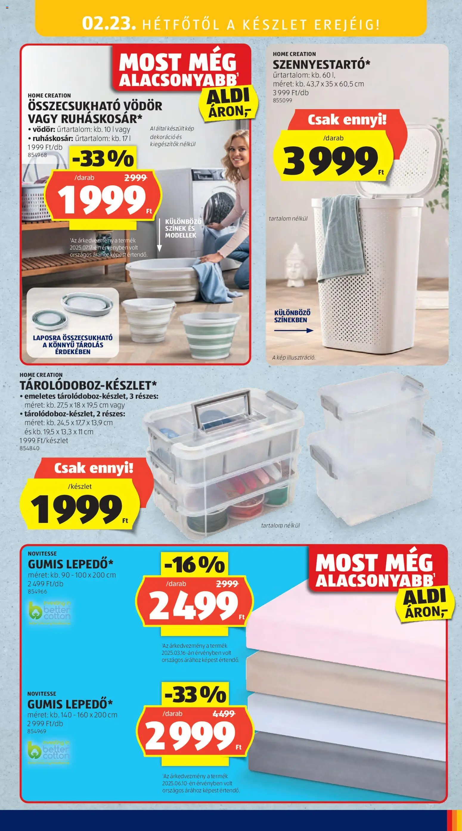 Aldi akciós ujság - amely érvényes a következő dátumtól: 19.02.2026 | Oldal: 43