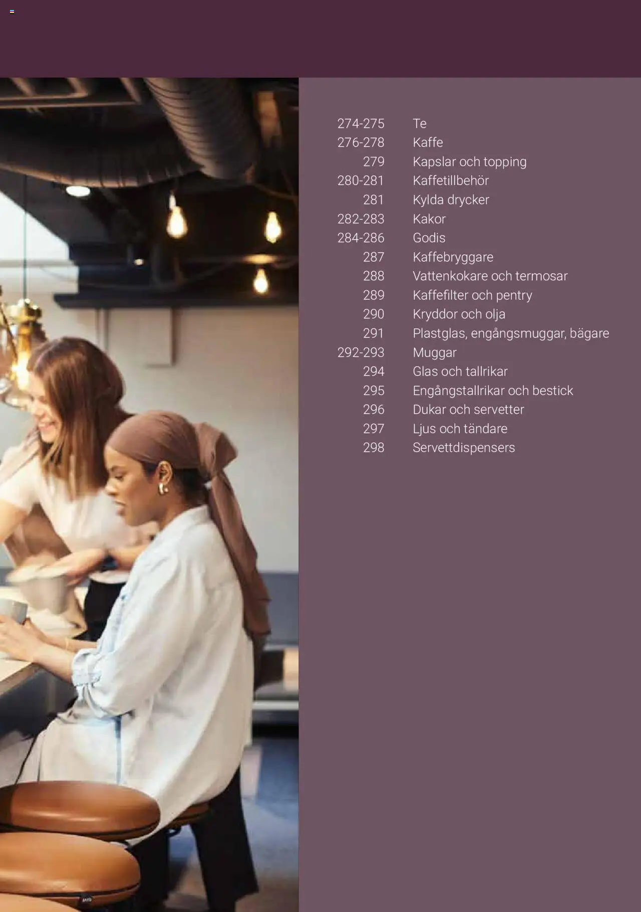 Office Depot reklamblad aktuell från 15.02.2024 | Sida: 275 | Produkter: Kaffebryggare, Olja, Ljus, Servetter