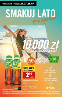 Biedronka gazetka od 21.07.2025 | Strona: 61 | Produkty: Napoje, Cytryny, Parawan