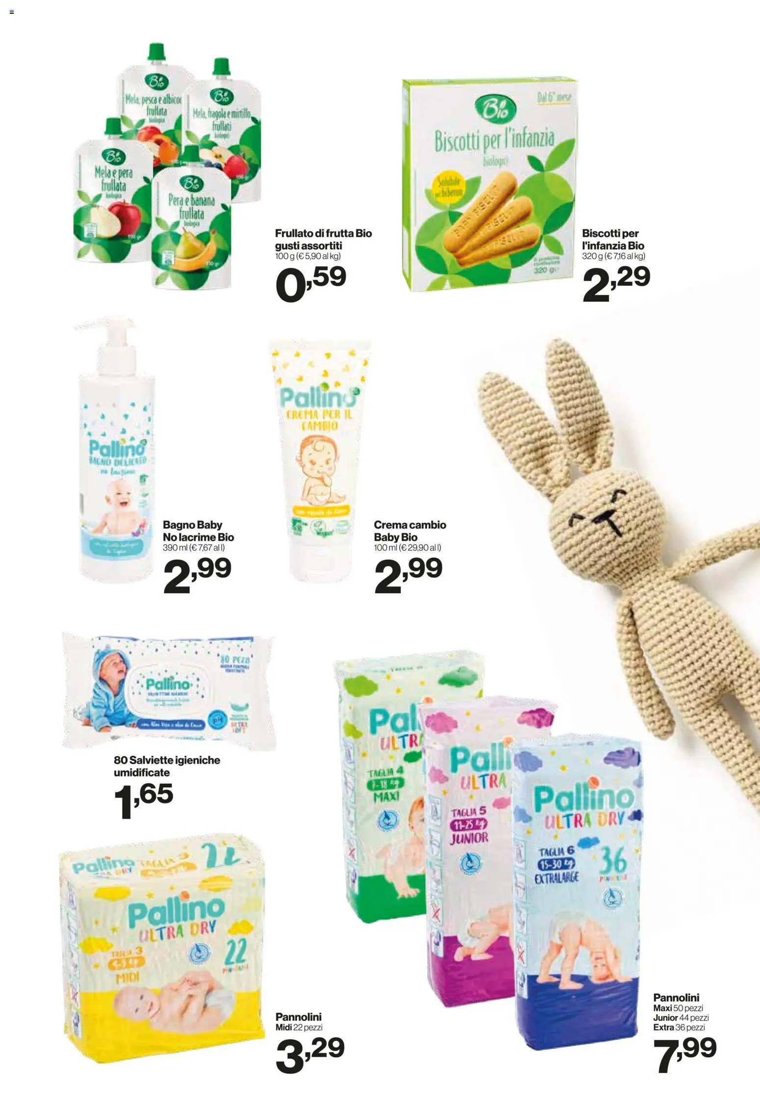 Volantino IN's del 28.01.2026 | Pagina: 23 | Prodotti: Crema, Pannolini, Pesca, Bagno