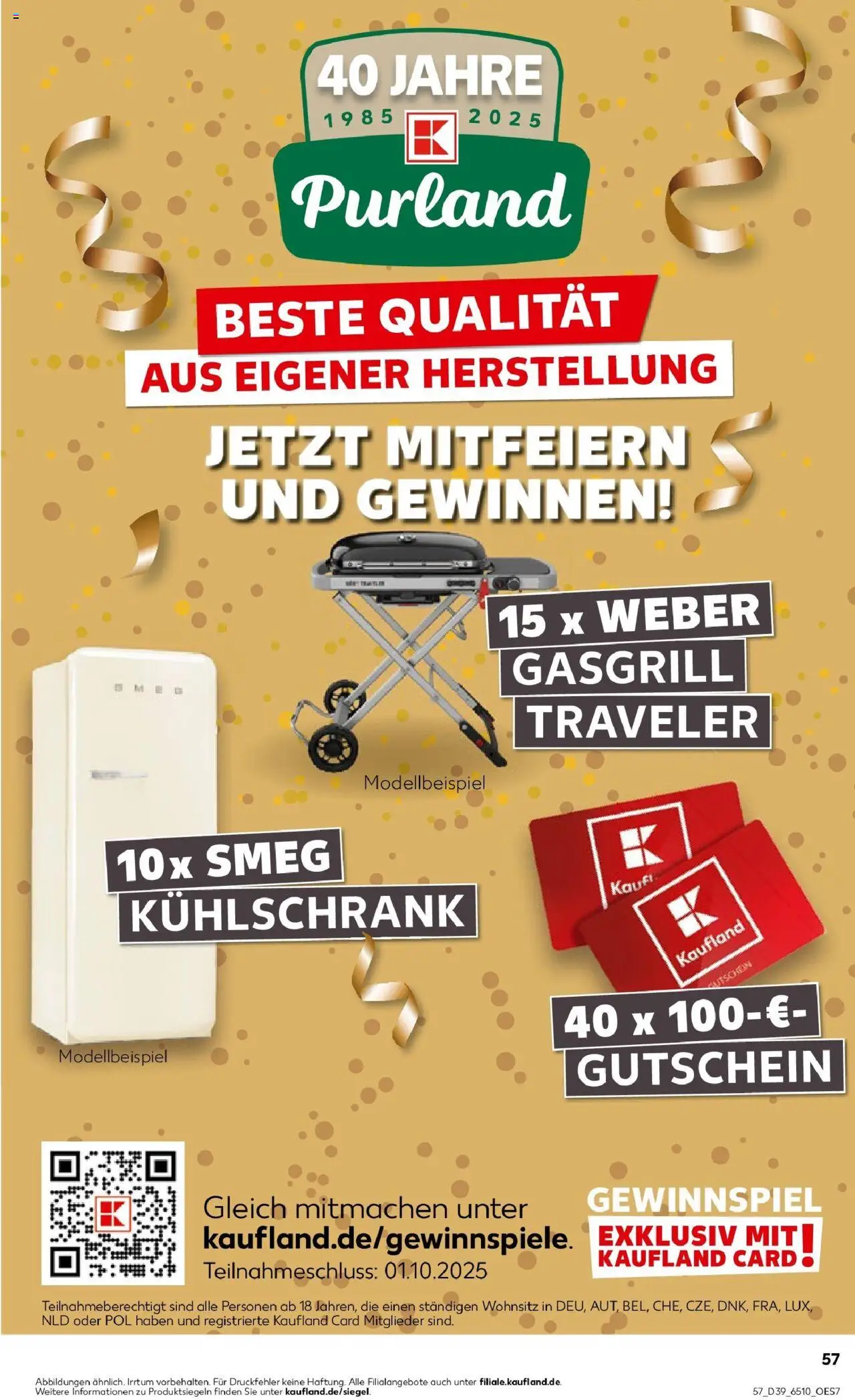 Kaufland prospekt Neunkirchen	 – gültig ab 25.09.2025 | Seite: 57 | Produkte: Grill, Kühlschrank