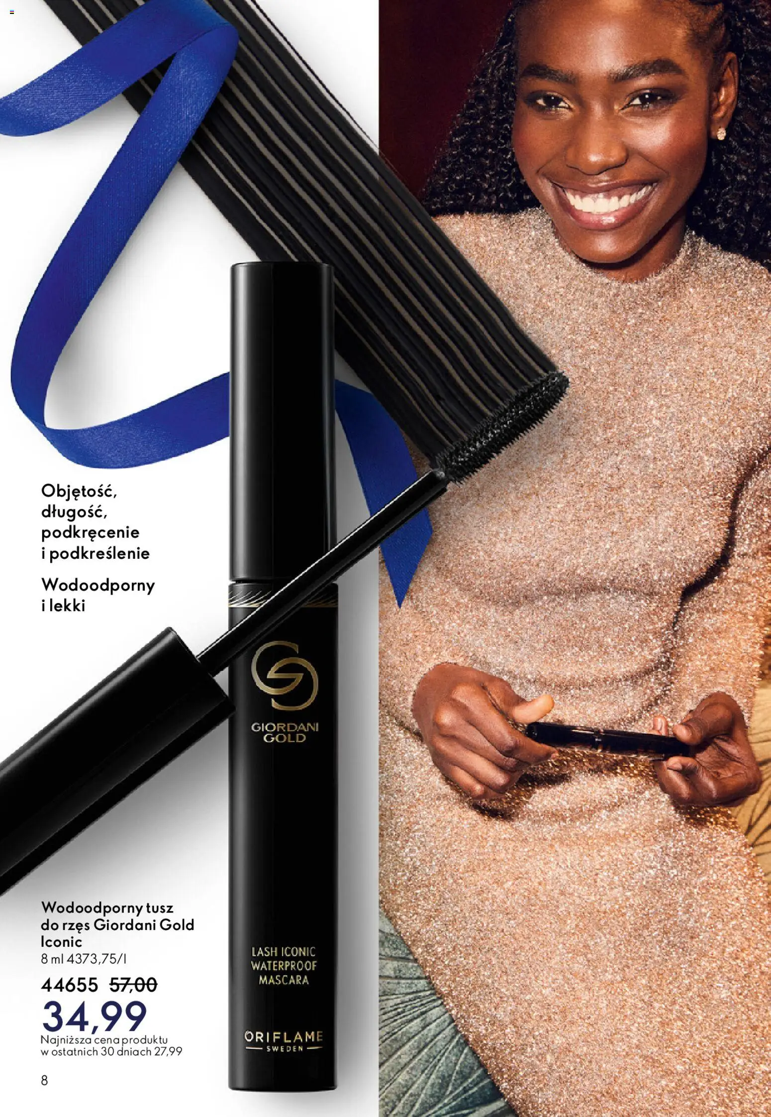 Oriflame Katalog 17 2025 od 03.12.2025 | Strona: 8 | Produkty: Tusz do rzęs