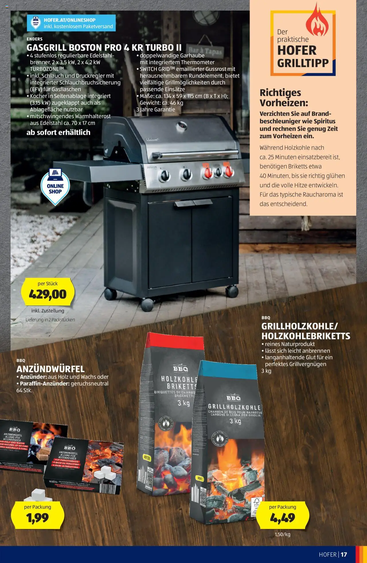 Hofer Frühjahr-/Sommerkatalog gültig ab 30.04.2025 | Seite: 17
