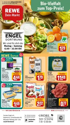 Rewe Prospekt Dortmund	 ab 09.03.2026 gültig
