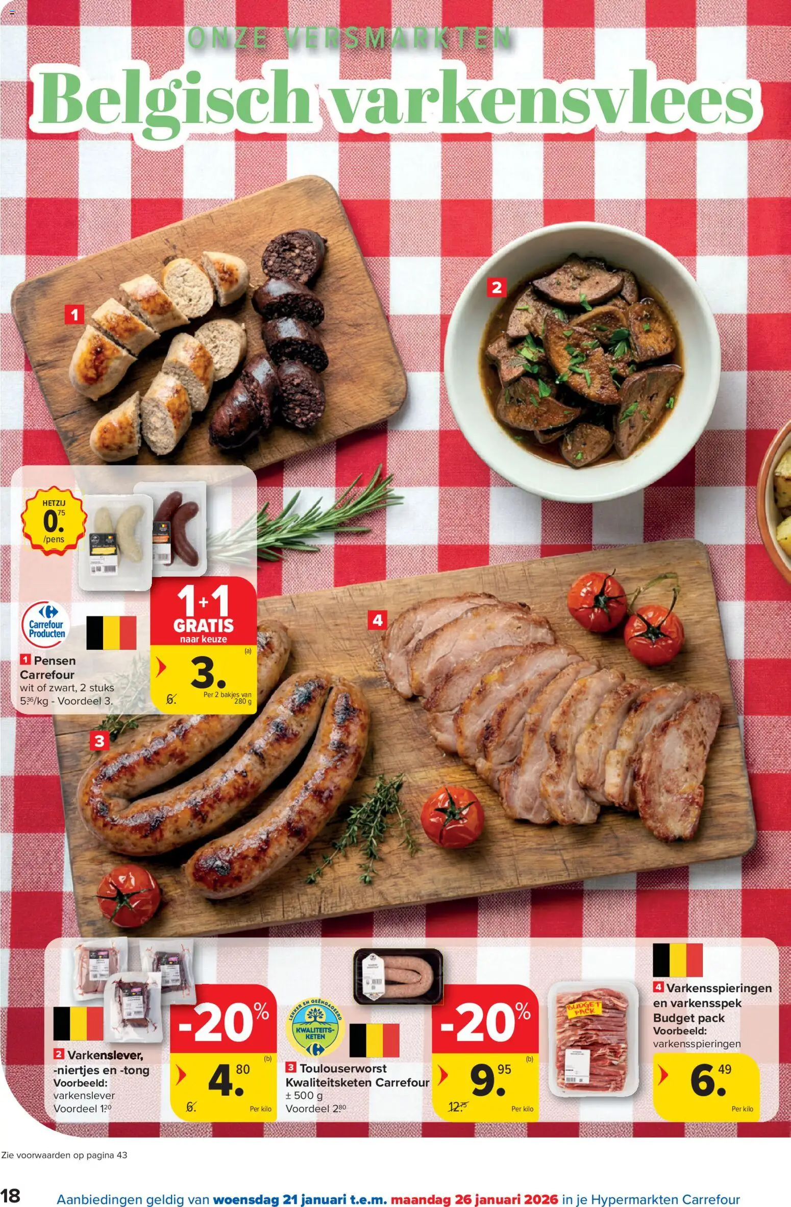 {H1} | Pagina: 19 | Producten: Varkensvlees