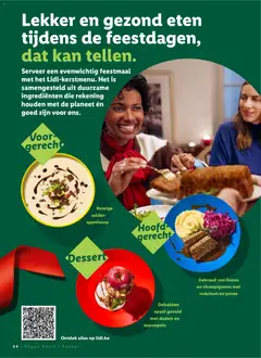Gebakken appel gevuld met dadels en marsepein, Dessert - Voorbeeld van een folder van Lidl, geldig van 09.12.2025 | Pagina: 54