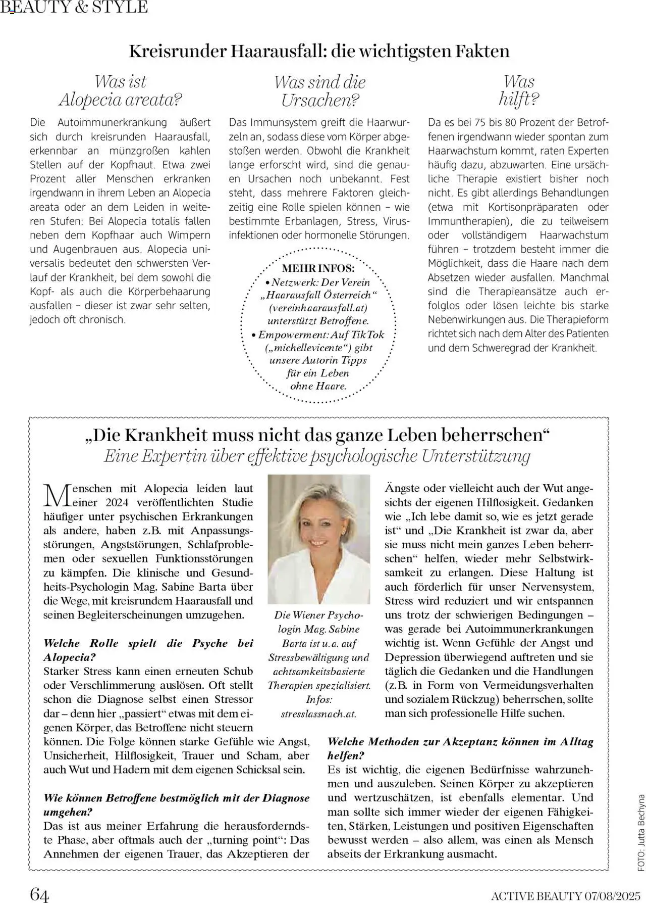 dm drogerie markt Active Beauty Magazin 07-08/2025 gültig ab 03.07.2025 | Seite: 64