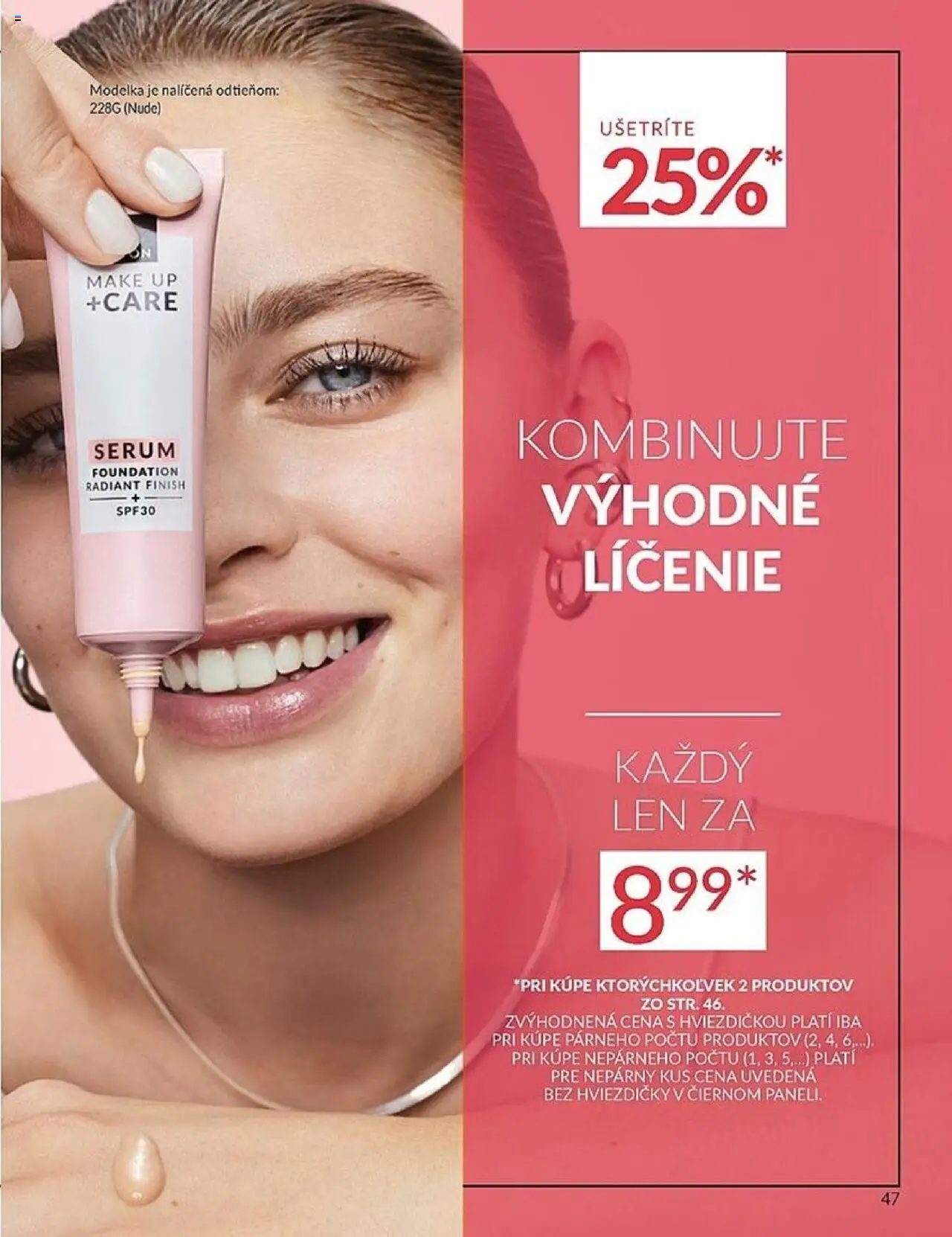 Nové Avon akcie – leták je platný od 01.10.2025 | Strana: 47 | Produkty: Make up