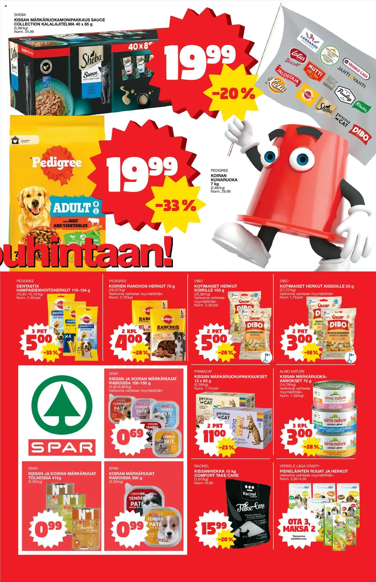 Tokmanni tarjoukset – voimassa 09.03.2026 alkaen | Sivu: 23 | Tuotteet: Kissanhiekka