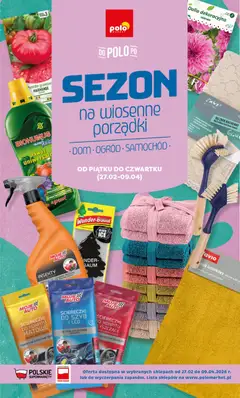 Pogląd oferty "POLOmarket Gazetka - Sezon na wiosenne porządki" - ważna od 27.02.2026