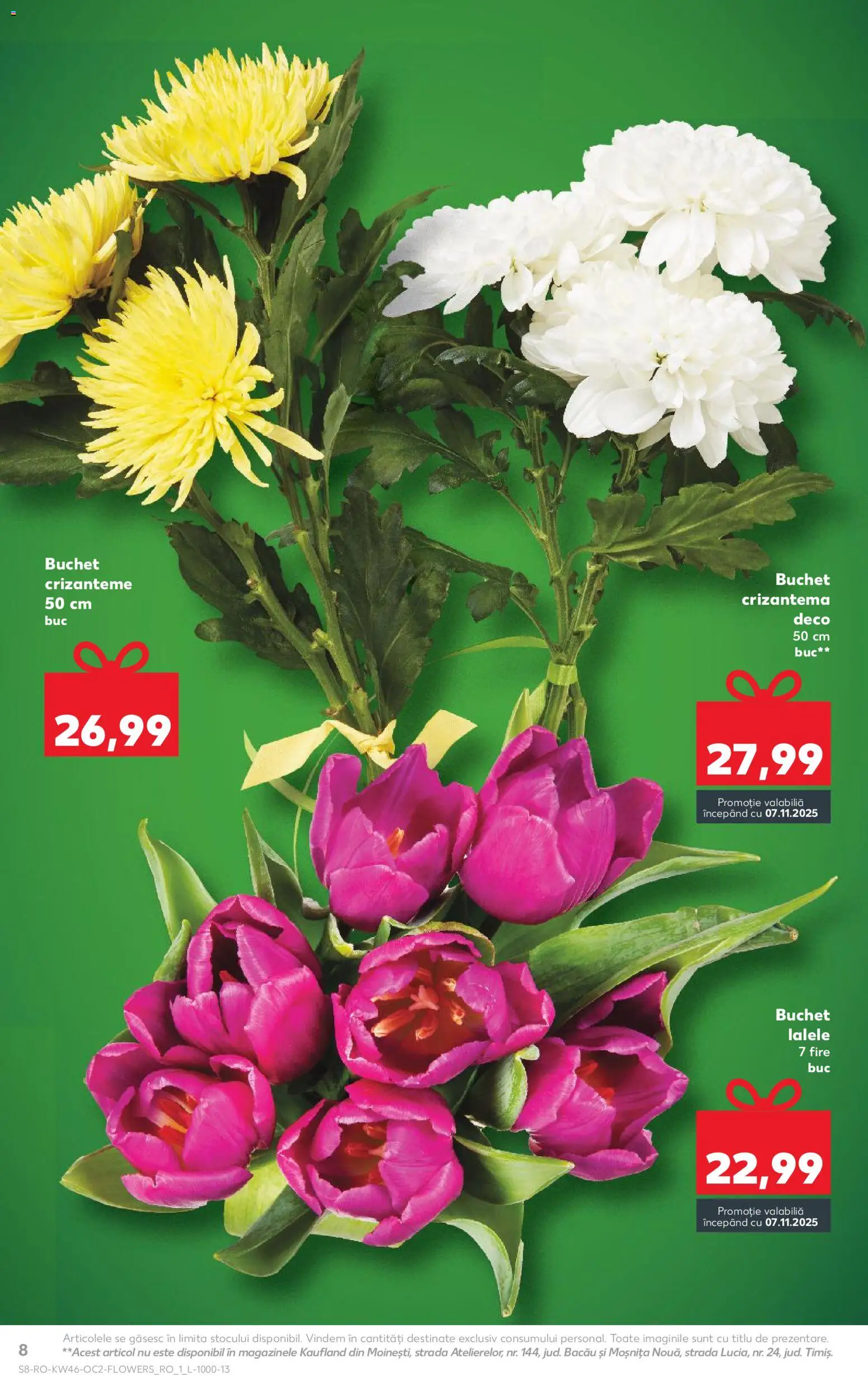 Kaufland RO akciós ujság - amely érvényes a következő dátumtól: 12.11.2025 | Oldal: 8