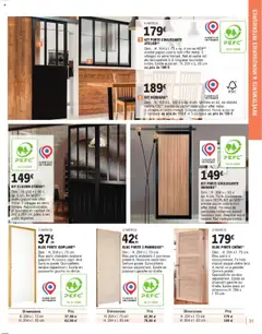 Brico E.Leclerc - Prévisualisation de Brico E.Leclerc Guide aménagement intérieur | Varennes sur seine valide à partir de 07.01.2025 | Page: 31 | Produits: Verrière, Porte
