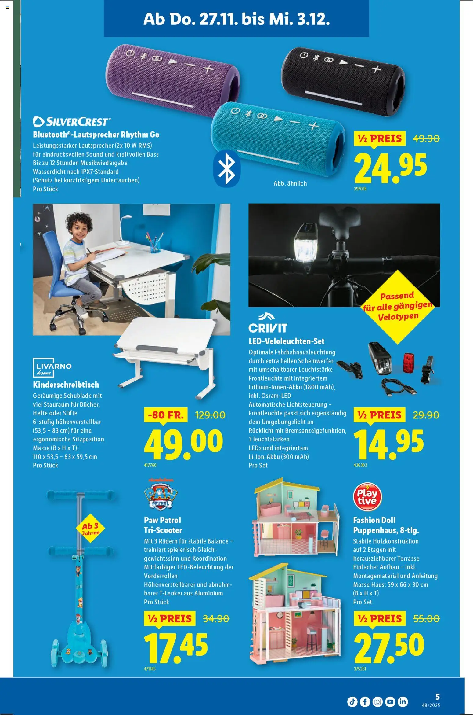 Lidl Aktionen Neueröffnung Bremgarten – gültig ab 27.11.2025 | Seite: 5